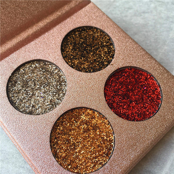 4 Color  Diamond Rainbow Eyeshadow