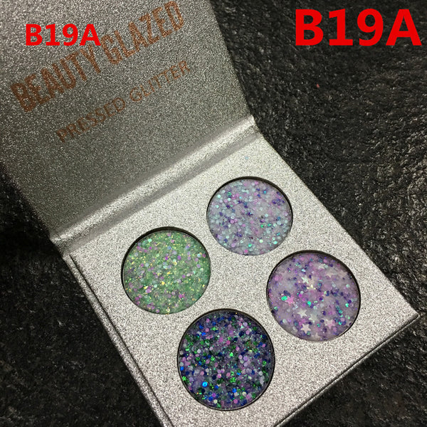 4 Color  Diamond Rainbow Eyeshadow