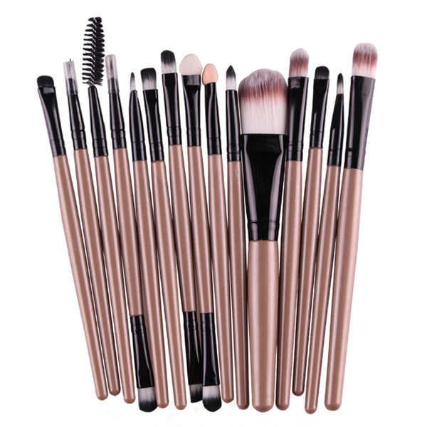 15 PCS Makeup Brushes