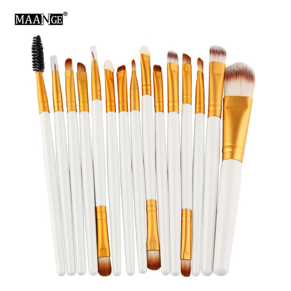 15 PCS Makeup Brushes