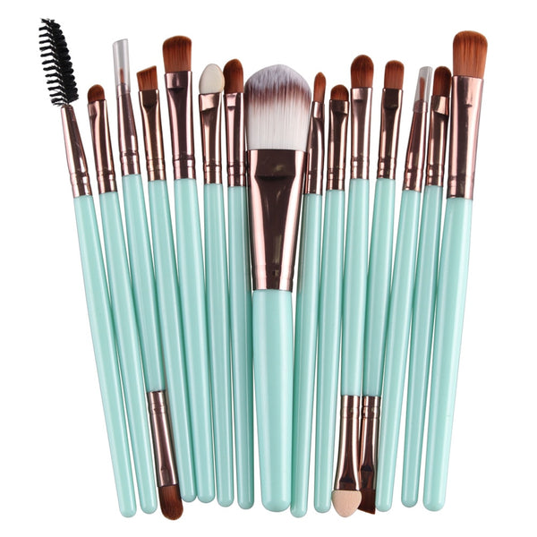 15 PCS Makeup Brushes