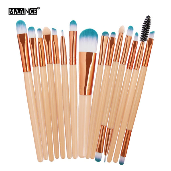 15 PCS Makeup Brushes