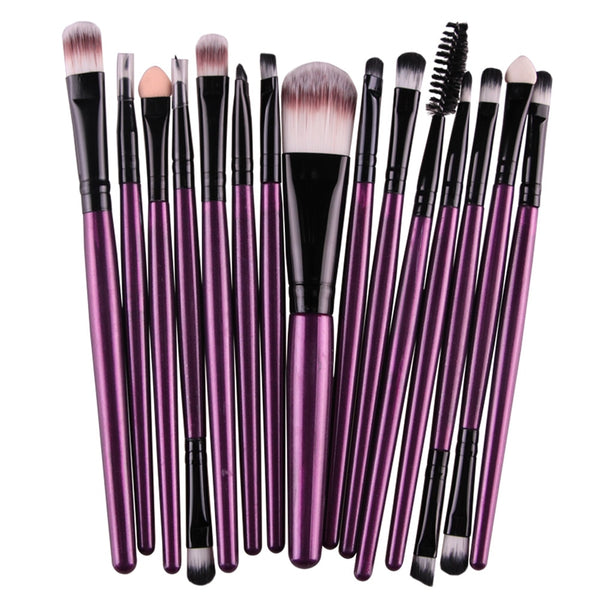 15 PCS Makeup Brushes