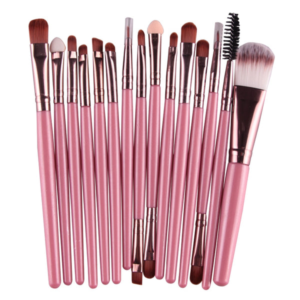 15 PCS Makeup Brushes