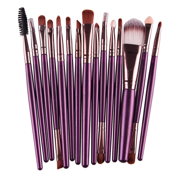 15 PCS Makeup Brushes