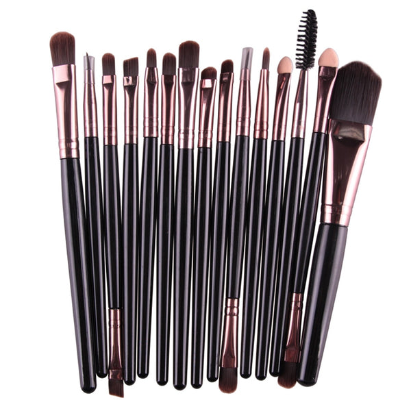 15 PCS Makeup Brushes