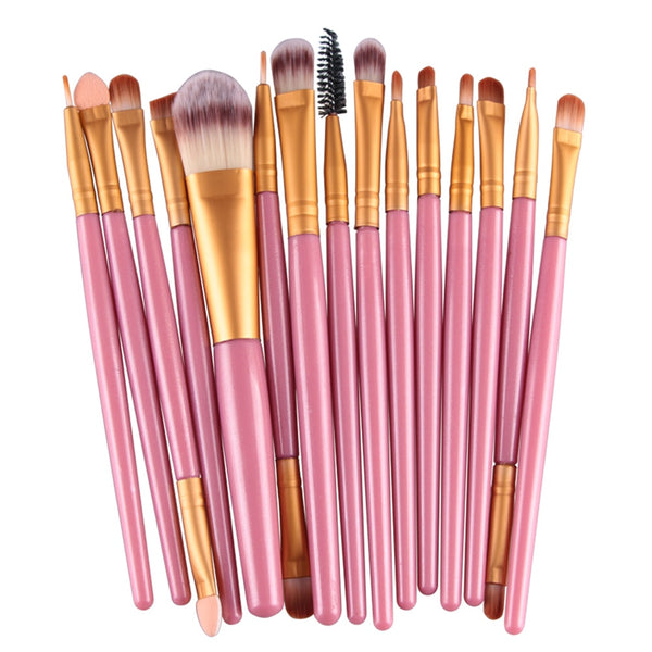 15 PCS Makeup Brushes