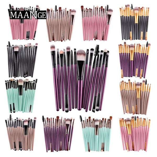 15 PCS Makeup Brushes