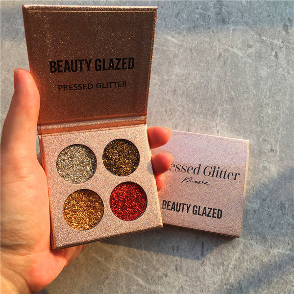 4 Color  Diamond Rainbow Eyeshadow