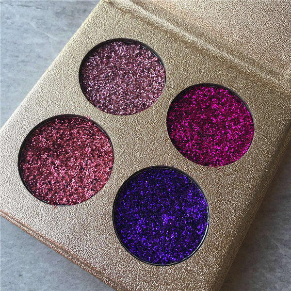 4 Color  Diamond Rainbow Eyeshadow