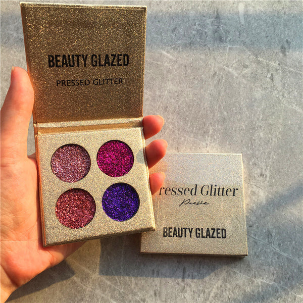 4 Color  Diamond Rainbow Eyeshadow